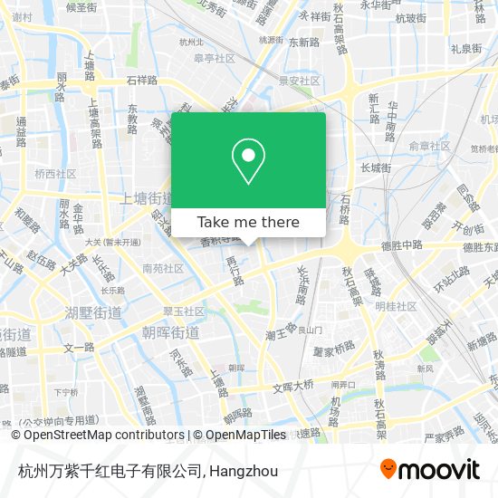 杭州万紫千红电子有限公司 map