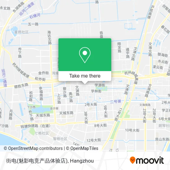 街电(魅影电竞产品体验店) map