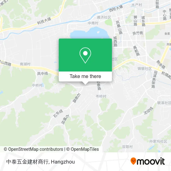 中泰五金建材商行 map