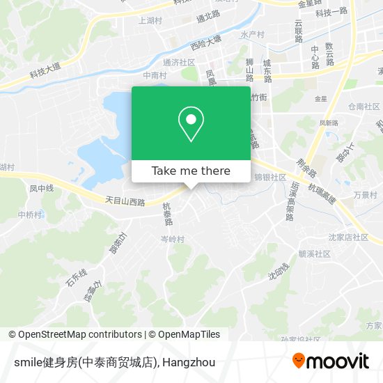 smile健身房(中泰商贸城店) map