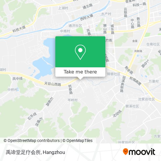 禹谛堂足疗会所 map