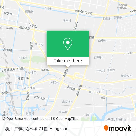 浙江(中国)花木城-71幢 map