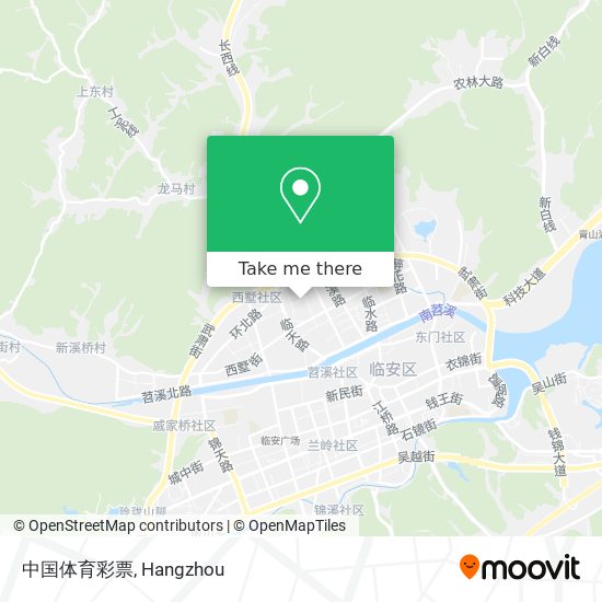 中国体育彩票 map