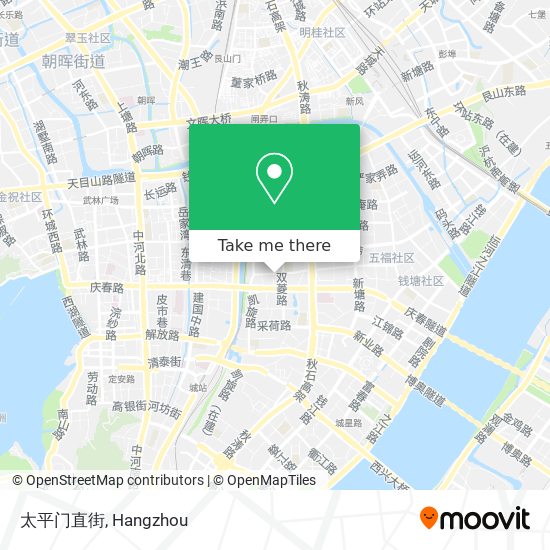 太平门直街 map
