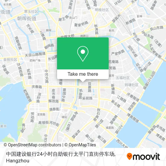 中国建设银行24小时自助银行太平门直街停车场 map