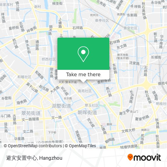 避灾安置中心 map