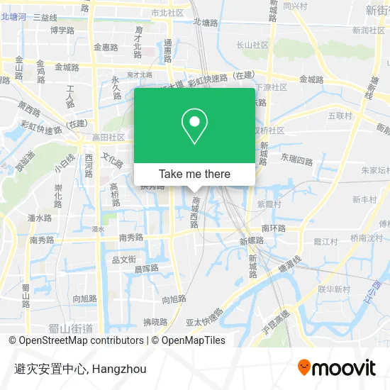 避灾安置中心 map