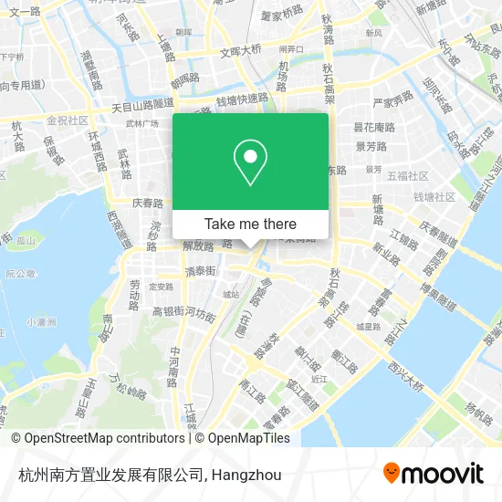 杭州南方置业发展有限公司 map