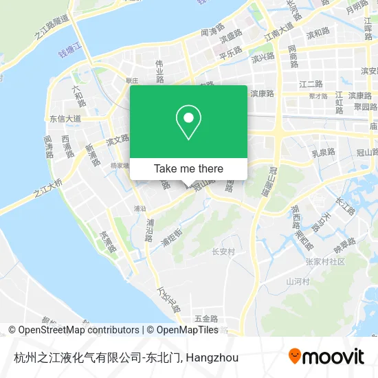 杭州之江液化气有限公司-东北门 map
