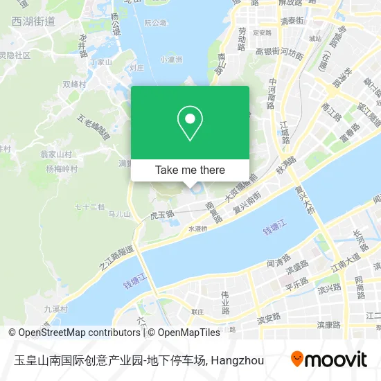 玉皇山南国际创意产业园-地下停车场 map