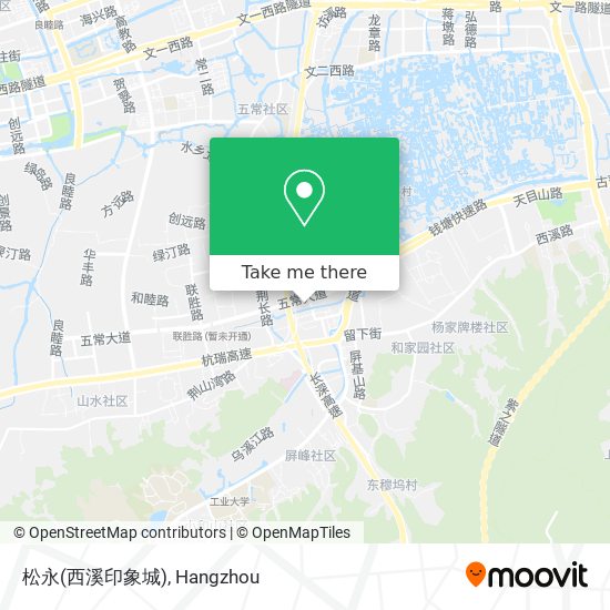 松永(西溪印象城) map