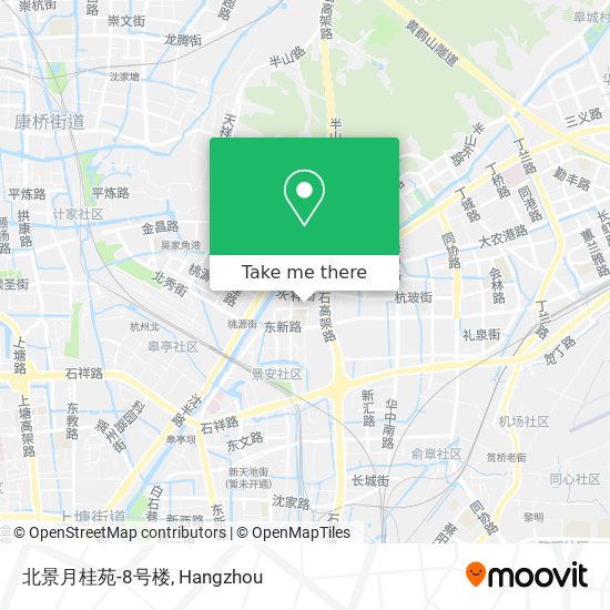 北景月桂苑-8号楼 map