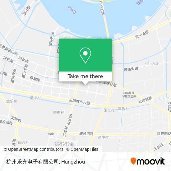 杭州乐充电子有限公司 map