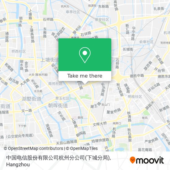 中国电信股份有限公司杭州分公司(下城分局) map