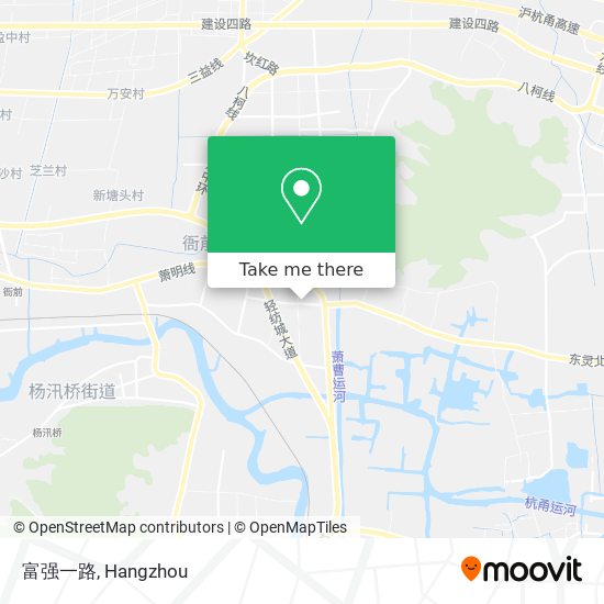 富强一路 map