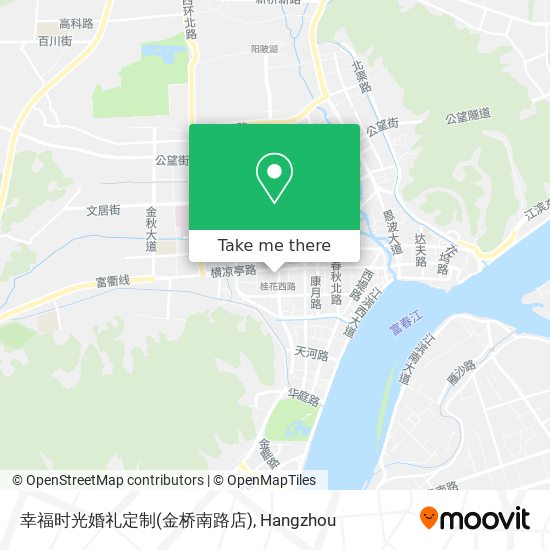 幸福时光婚礼定制(金桥南路店) map
