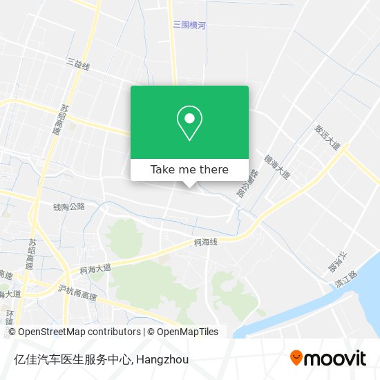 亿佳汽车医生服务中心 map