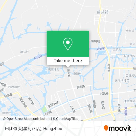 巴比馒头(星河路店) map