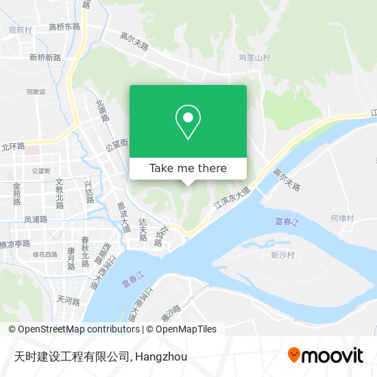 天时建设工程有限公司 map