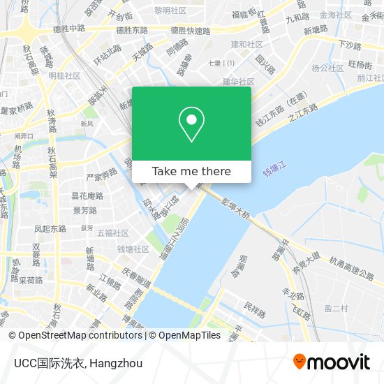 UCC国际洗衣 map