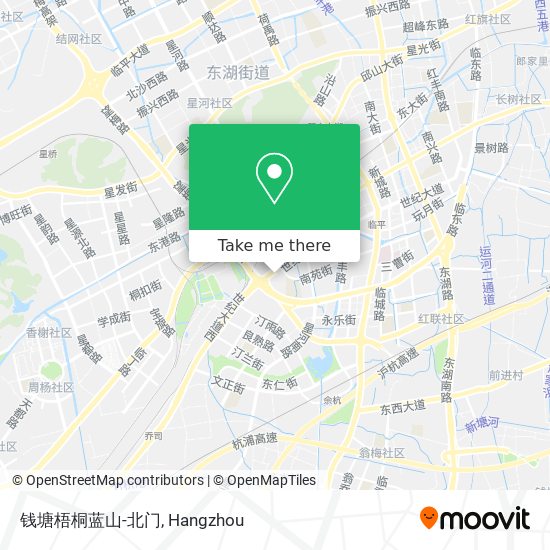 钱塘梧桐蓝山-北门 map
