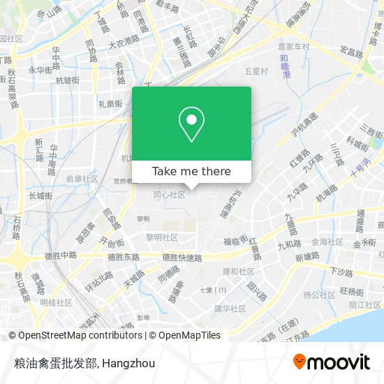 粮油禽蛋批发部 map