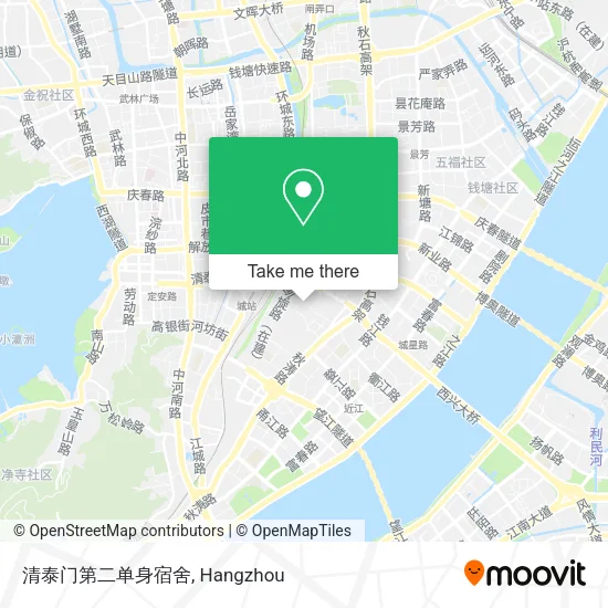 清泰门第二单身宿舍 map