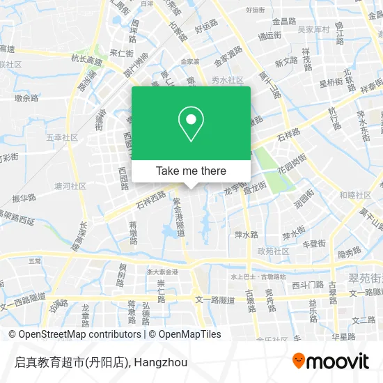 启真教育超市(丹阳店) map