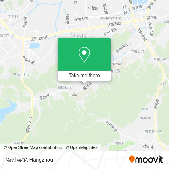 衢州菜馆 map
