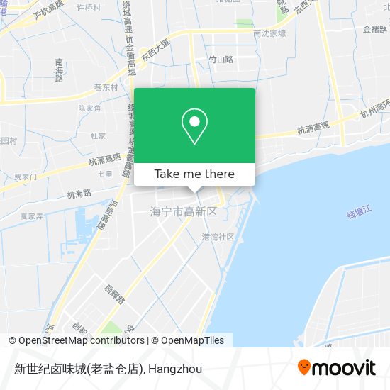 新世纪卤味城(老盐仓店) map