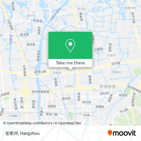 老衢州 map
