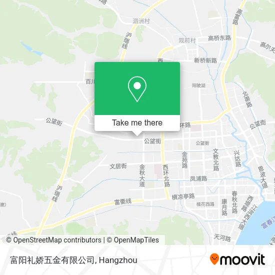 富阳礼娇五金有限公司 map