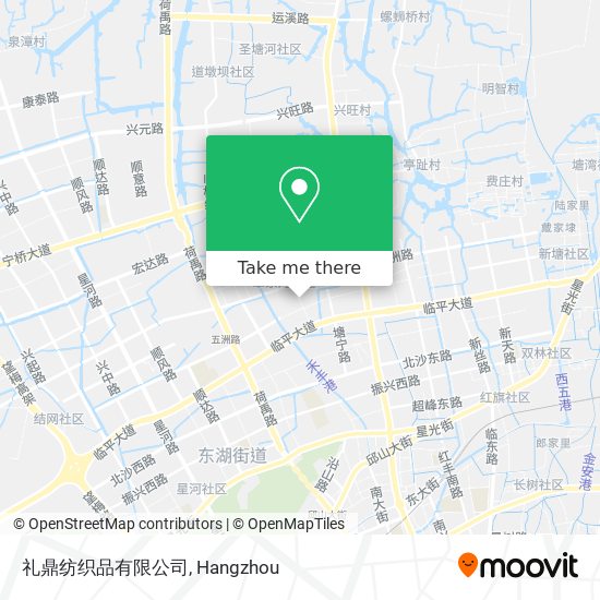 礼鼎纺织品有限公司 map