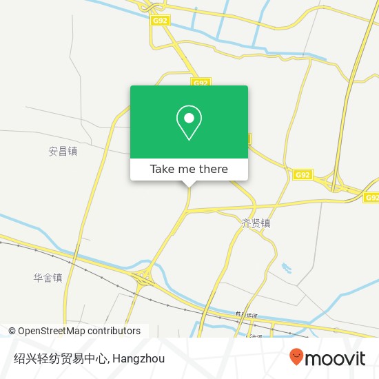绍兴轻纺贸易中心 map