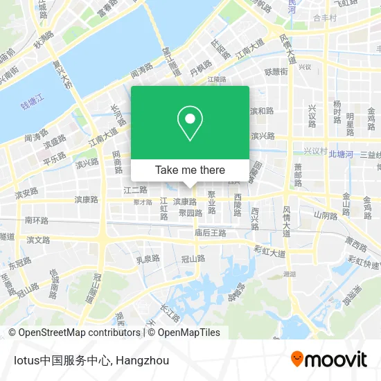 lotus中国服务中心 map