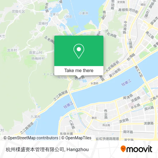 杭州檏盛资本管理有限公司 map