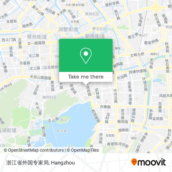 浙江省外国专家局 map