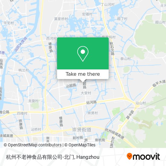杭州不老神食品有限公司-北门 map