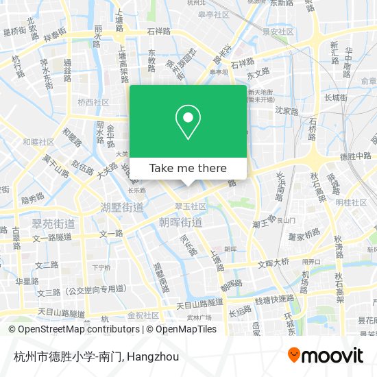 杭州市德胜小学-南门 map