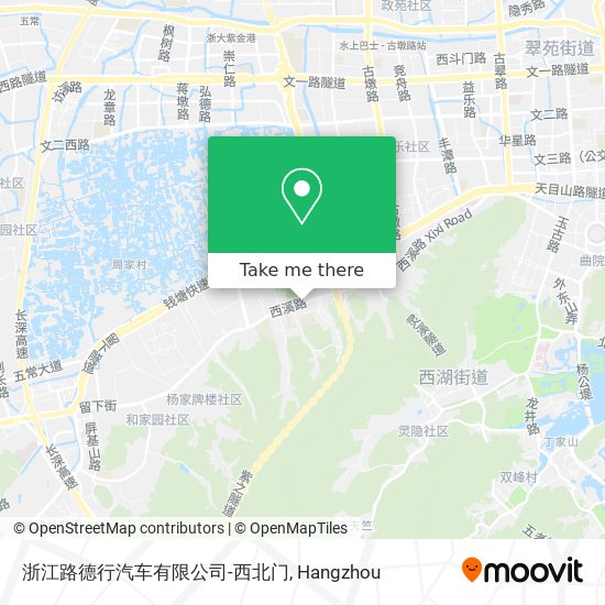 浙江路德行汽车有限公司-西北门 map