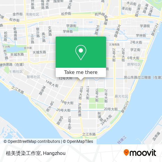 植美烫染工作室 map