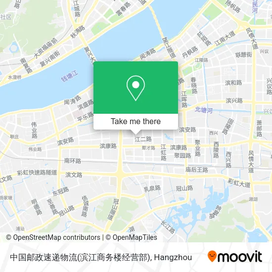 中国邮政速递物流(滨江商务楼经营部) map