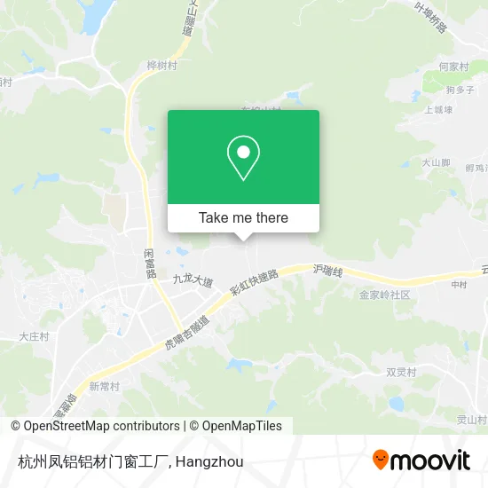 杭州凤铝铝材门窗工厂 map