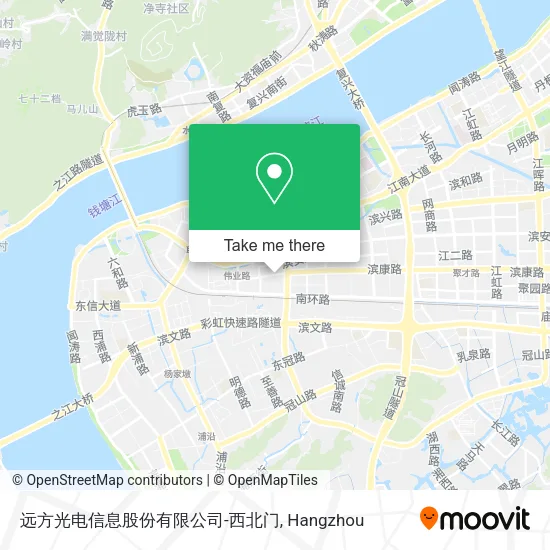 远方光电信息股份有限公司-西北门 map
