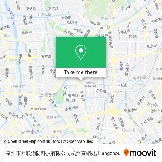 泉州市西联消防科技有限公司杭州直销处 map
