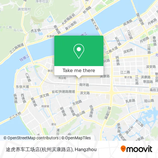 途虎养车工场店(杭州滨康路店) map