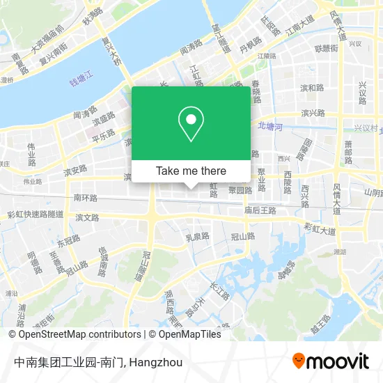 中南集团工业园-南门 map