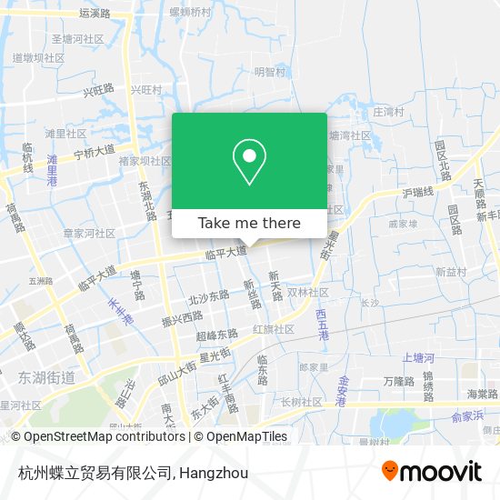杭州蝶立贸易有限公司 map
