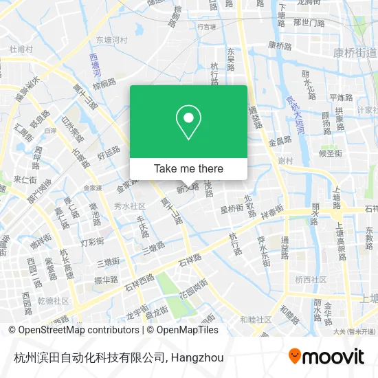 杭州滨田自动化科技有限公司 map