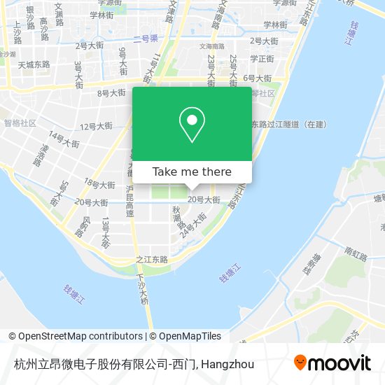 杭州立昂微电子股份有限公司-西门 map